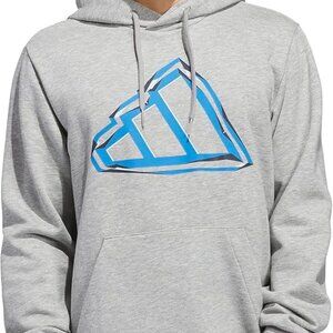 adidas Men's Big Logo Graphic Hoodie